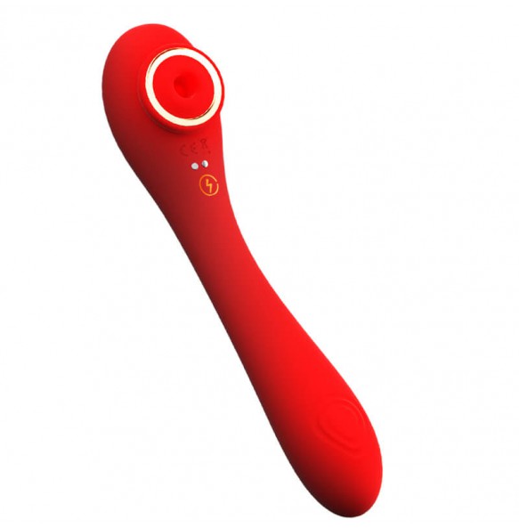 HK LETEN - Climax Royal Kiss Sucking Massager (Chargeable - Red)